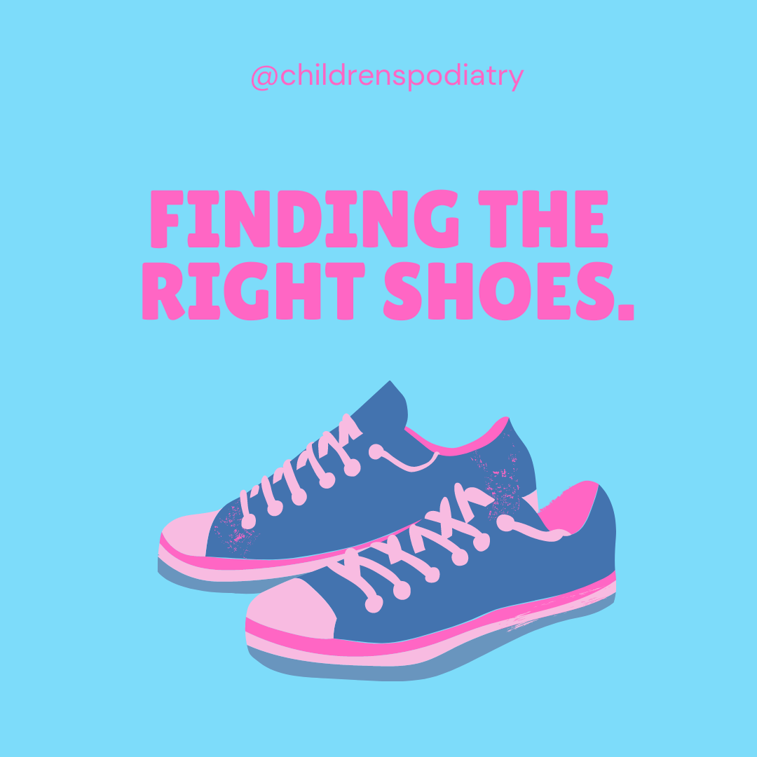 finding the right shoes for your child