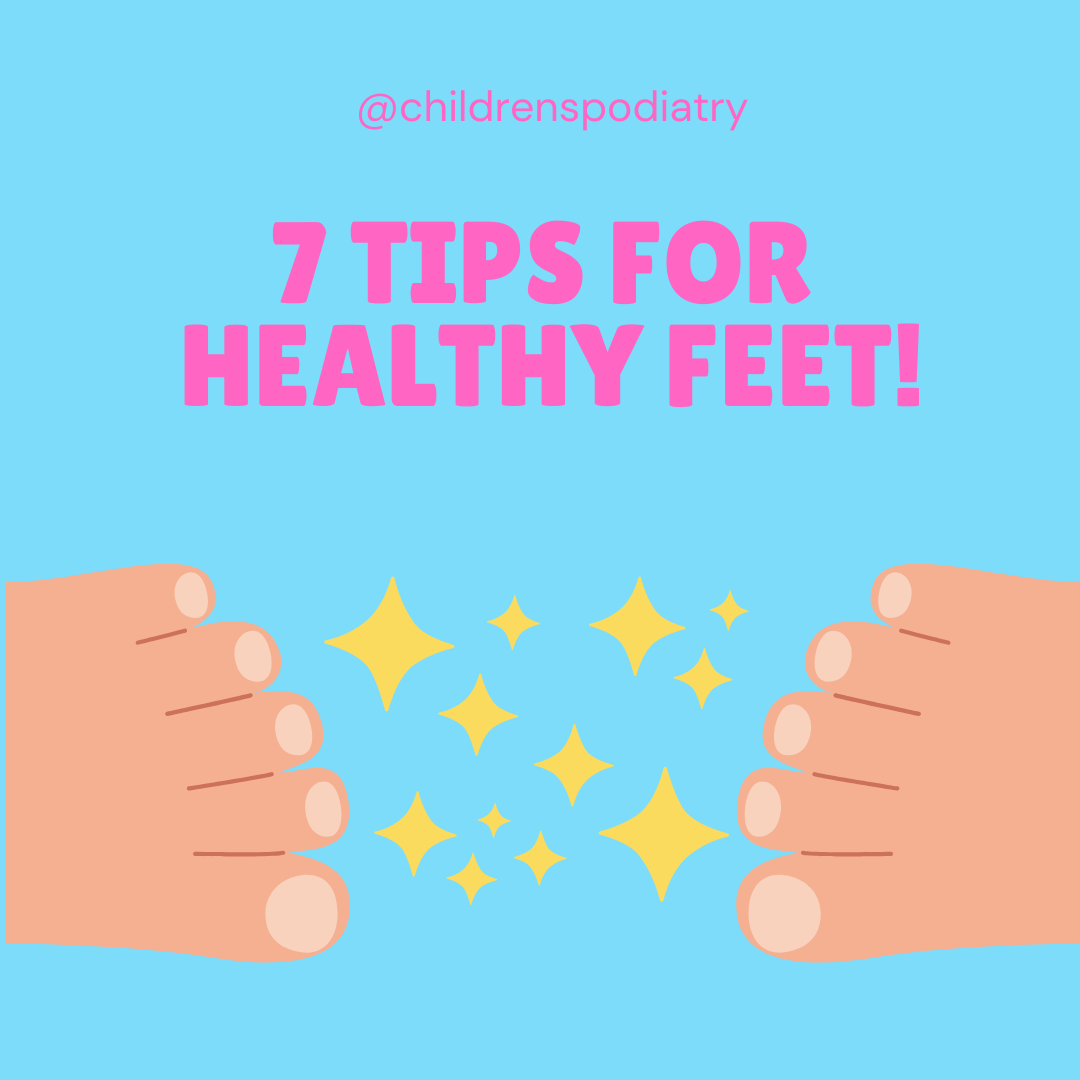 Healthy feet tips