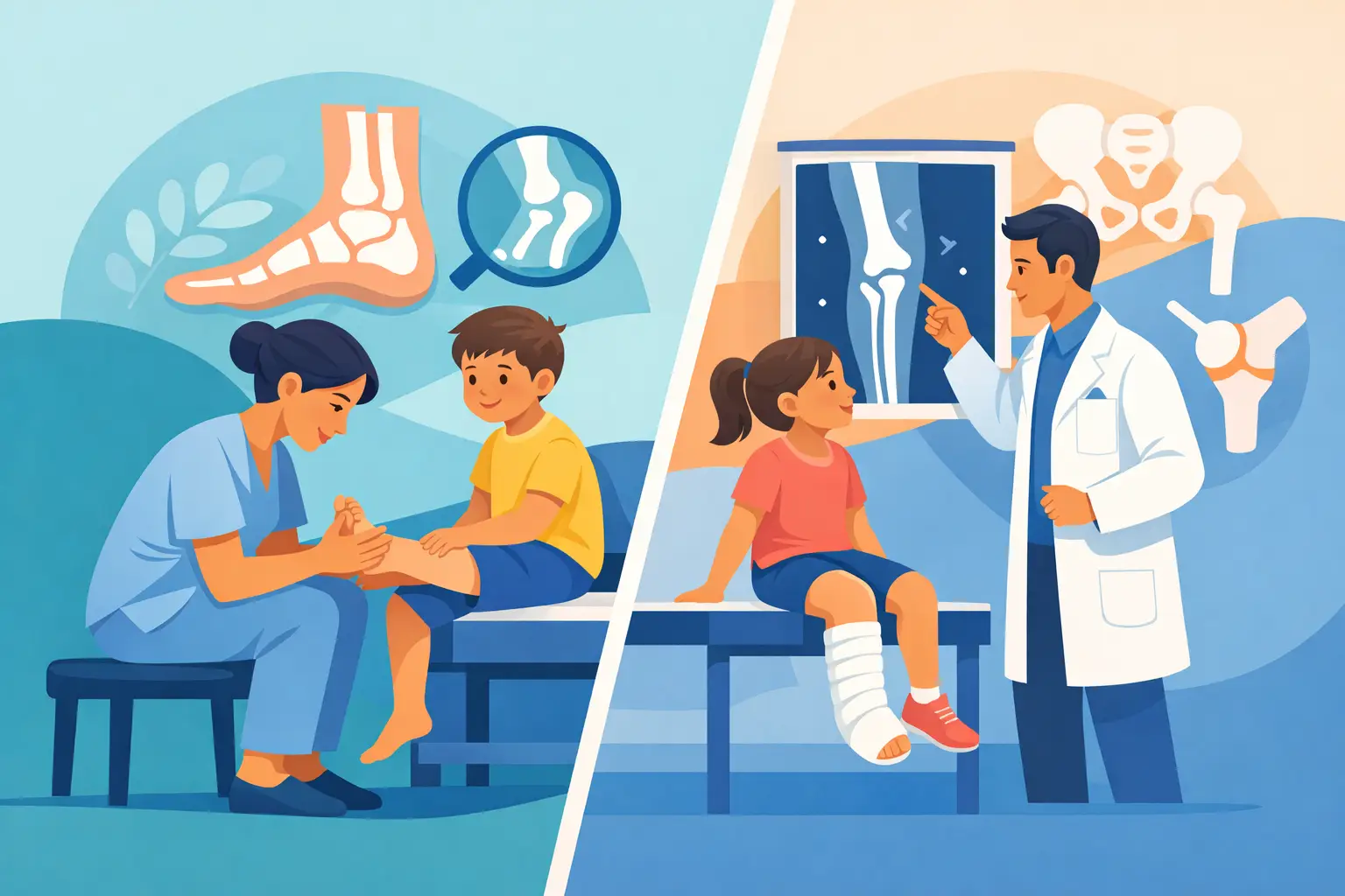 Podiatrist vs Orthopaedic Specialist for Kids