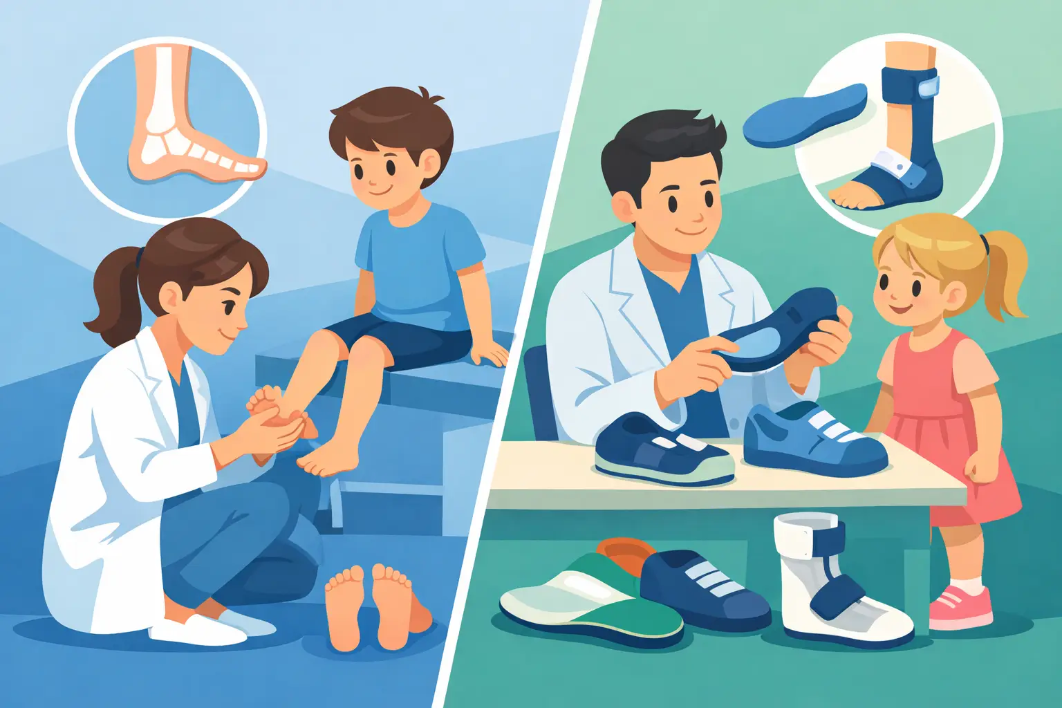 Podiatrist vs Orthotist for Children's Feet