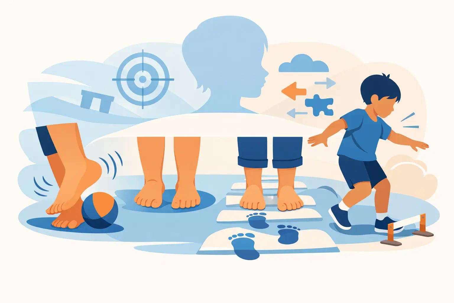 Developmental Coordination Disorder Feet in Children