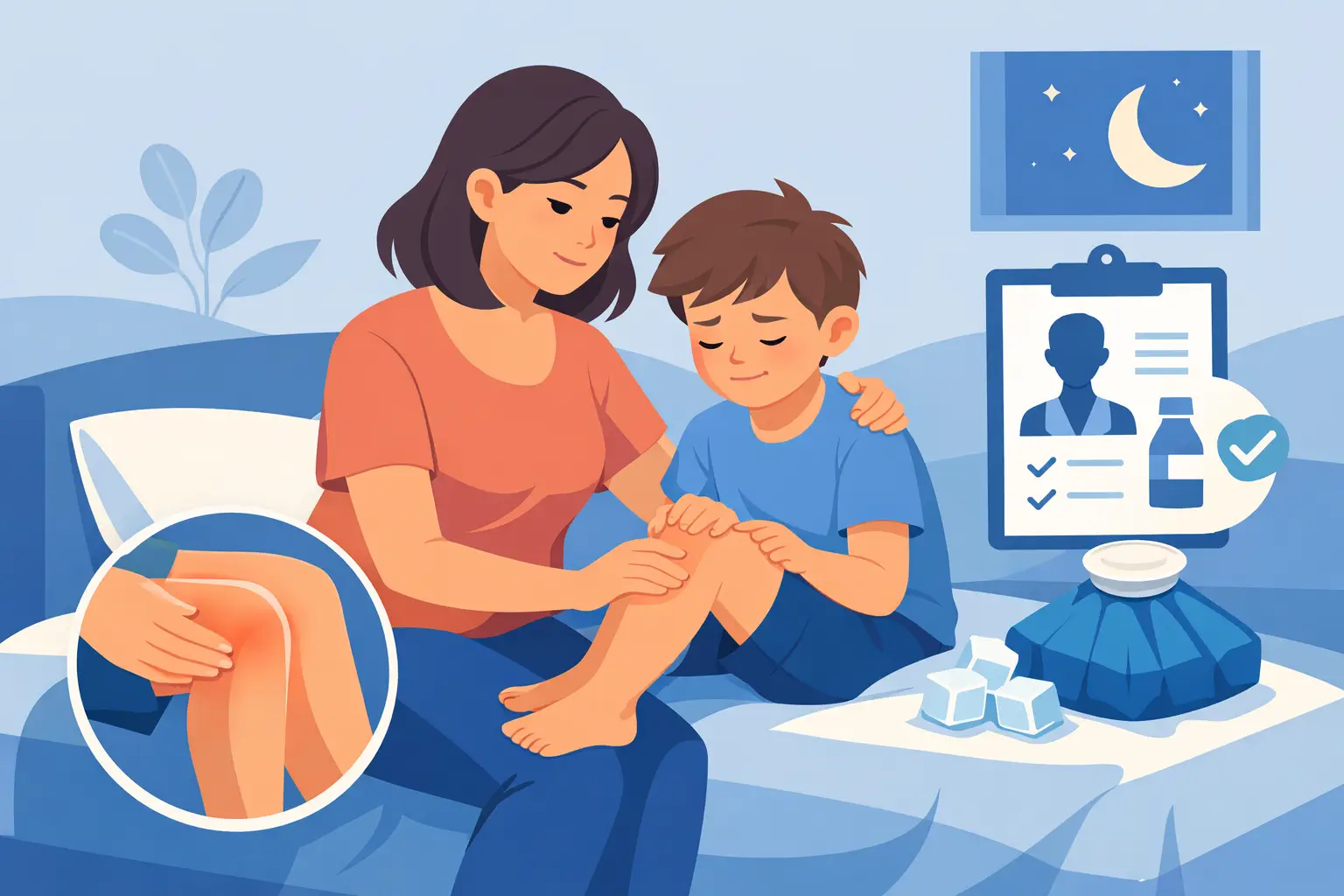 How to Ease Growing Pains in Children Safely