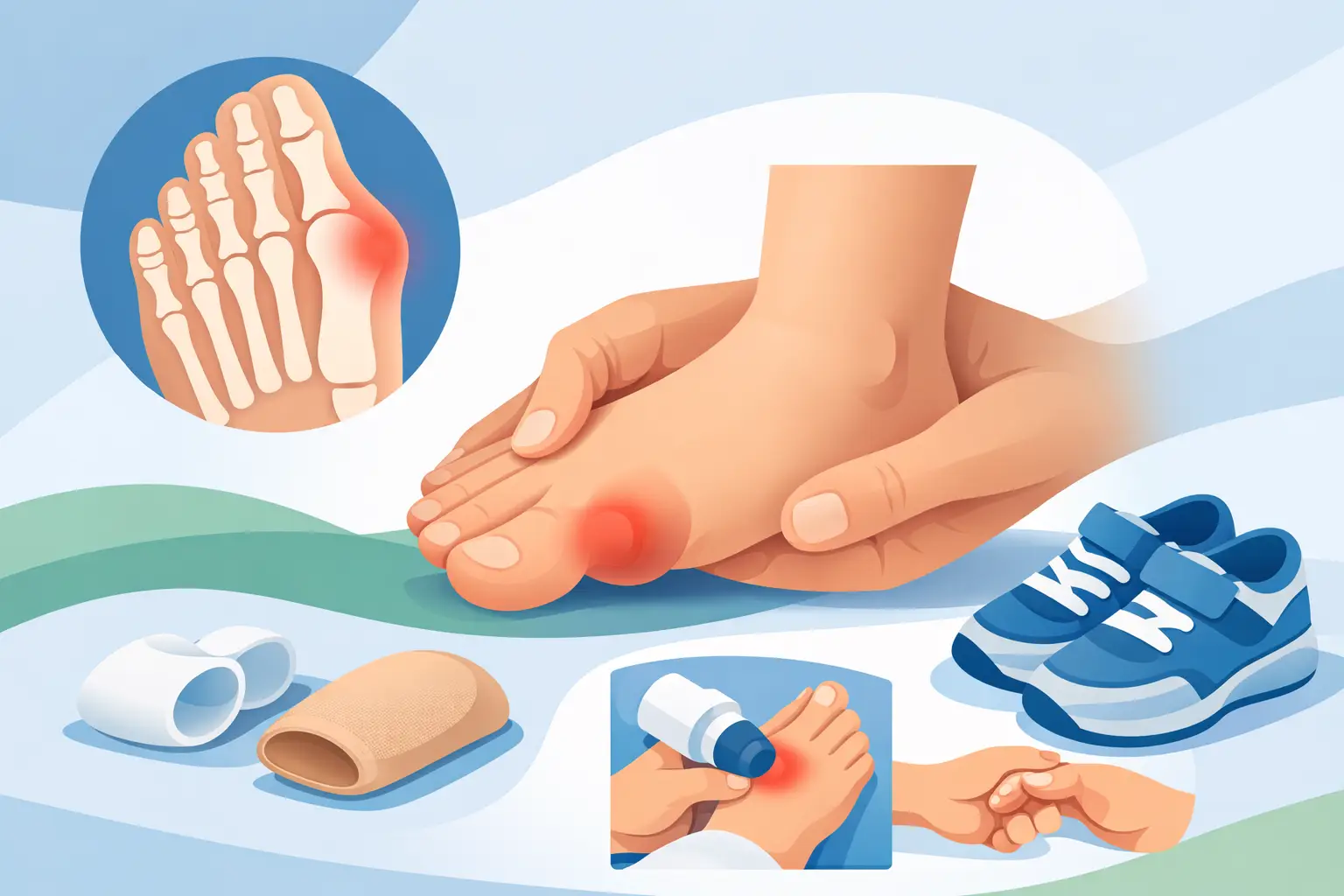How to Treat Children's Bunions in Growing Feet