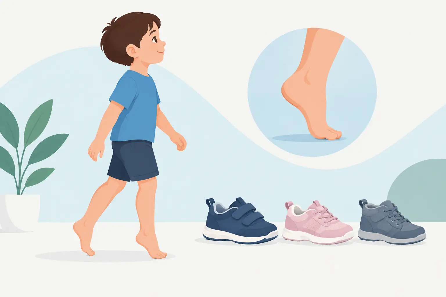 Best Footwear for Toe Walkers in Children